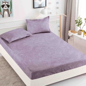Husa de pat cu elastic 180x200cm + 2 fete de perna