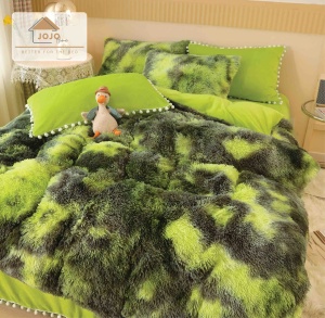 Set lenjerie de pat cocolino fluffy, 6 piese