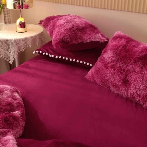 Set lenjerie de pat cocolino fluffy, 6 piese - Img 5