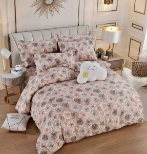 Set lenjerie de pat dublu, 6 piese