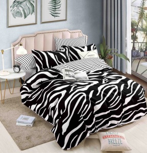 Set lenjerie de pat dublu, 6 piese