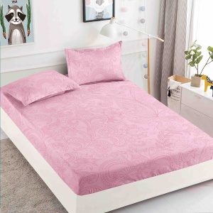 Husa de pat cu elastic 180x200cm + 2 fete de perna