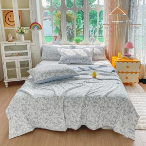 Pilotă de Vară Răcoroasă Premium cu Tehnologie Cooling Touch – 200x230 cm + 2 Fețe de Pernă 50x70 cm - Img 6