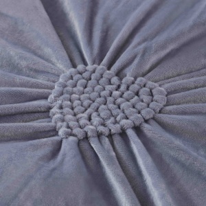 Set lenjerie de pat catifea deluxe, cu broderie, 4 piese - Img 2