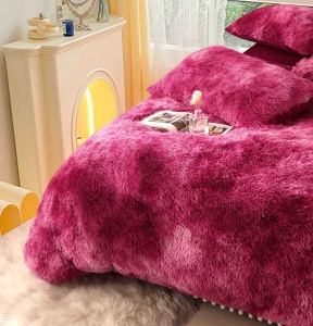 Set lenjerie de pat cocolino fluffy, 6 piese - Img 2
