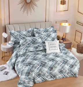 Set lenjerie de pat dublu, 6 piese