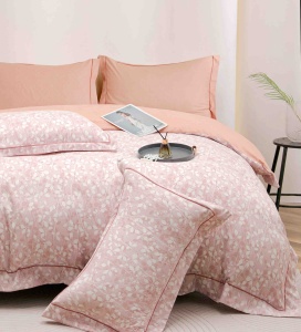 Set lenjerie de pat premium, în cutie cadou, 6 piese, cu elastic - Img 2
