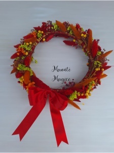 Coroniță din flori uscate pentru festivități – Standard - Img 4