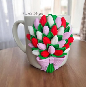 🌷 Cană model "Lalele" 🌷