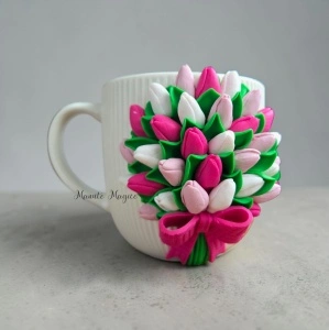 🌷 Cană model "Lalele" 🌷 - Img 3