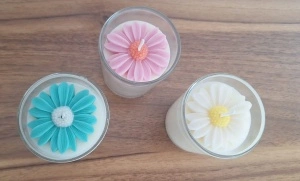 Lumânare parfumată în pahar înalt – Mărturie cu rafinament și parfum - Img 2