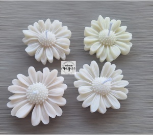 🌼 Marturie lumânare parfumata– model Margaretă 🌼 - Img 2