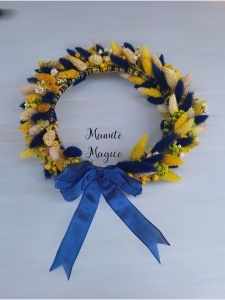 Coroniță din flori uscate pentru festivități – Standard - Img 3