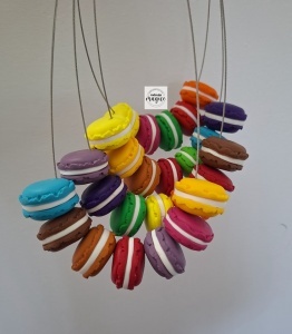 Colier "Macarons" – Bijuterie Handmade Colorată și ''Delicioasă''