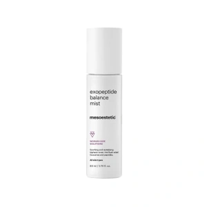 Mesoestetic Exopeptide Balance Mist – Cooling Bi-Phase Face Mist for Hot Flashes, 80ml