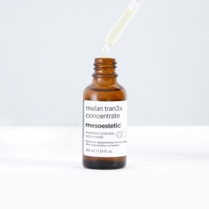 Mesoestetic Melan Tran3x Intensive Concentrate – Depigmenting Dark Spot Serum, 30ml - Img 2