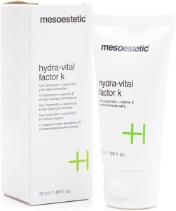 Mesoestetic Hydra-Vital Factor K – Ultra-Hydrating Nourishing Cream, 50ml - Img 2