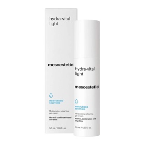 Mesoestetic Hydra-Vital Light Cream – Lightweight Hydrating Moisturizer, 50ml