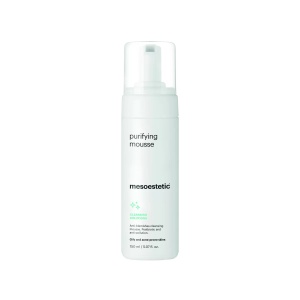 Mesoestetic Purifying Mousse – Daily Cleansing Foam for Oily & Acne-Prone Skin, 150ml