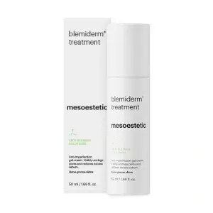 Mesoestetic Blemiderm Treatment – Anti-Blemish Treatment for Oily, Acne-Prone Skin, 50ml