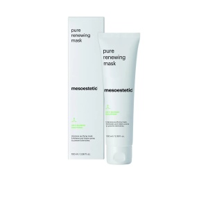 Mesoestetic Pure Renewing Mask – Purifying Exfoliating Mask for Oily Skin, 100ml