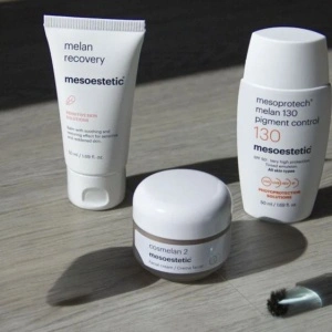 Mesoestetic Cosmelan Home Pack – Cosmelan 2 Cream + Melan Recovery + SPF 50+ Kit - Img 3