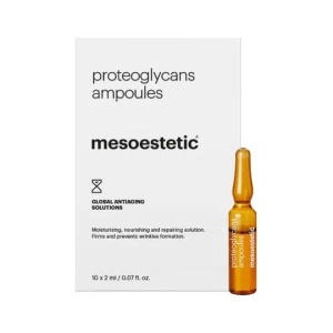 Mesoestetic Proteoglycans Anti-Aging Ampoules – Firming Plumping Concentrate, 10 x 2 ml