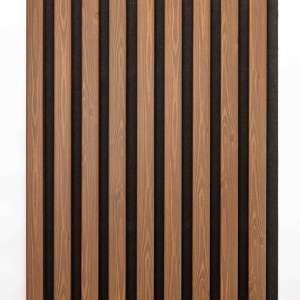 Panou Riflaj Decorativ MDF Nuc Natural, 2.8m x 0.60m x 9mm - Img 3