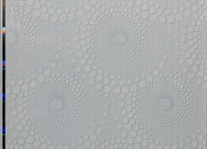 Placă Decorativă Tavan Model Perlat Alb cu Dublu Click 2.80m - Img 3