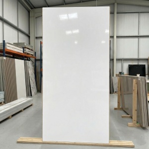 Placă PVC Alb Pur Minimalist 2.4 m x 1.22 m Grosime 2.5 mm