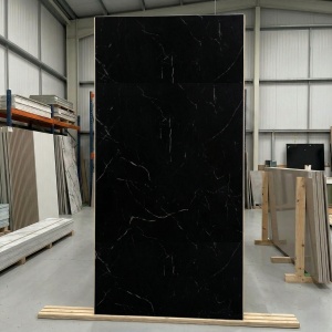Placă PVC Decorativă Model Midnight Marble 2.4m x 1.22m, Grosime 2.5mm