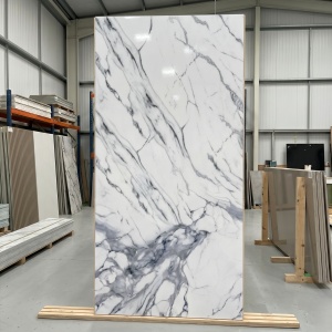 Placă PVC Decorativă Model Imperial Statuario Marble 2.8 m x 1.22 m Grosime 2.5 mm