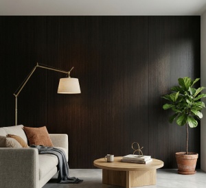 Placă Decorativă Model Ebony Wood cu Dublu Click 2.80m - Img 2