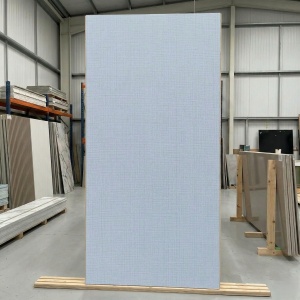 Placă Decorativă Model Light Blue Linen cu Dublu Click 2.80m
