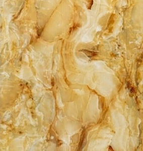 Placă Decorativă Model Marmură Golden Onyx cu Dublu Click 2.80m - Img 3