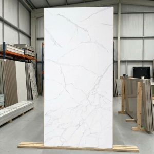 Placă PVC Decorativă Model Bianco White 2.44m x 1.22m