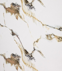 Placă PVC Decorativă Model Calacatta Macchia Vecchia 1.22 x 2.4 m Grosime 2.5 mm - Img 3