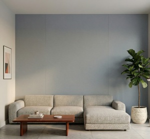 Placă Decorativă Model Industrial Grey cu Dublu Click 2.80m - Img 2