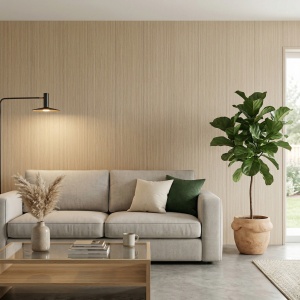 Placă Decorativă Model Natural Oak cu Dublu Click 2.80m - Img 2