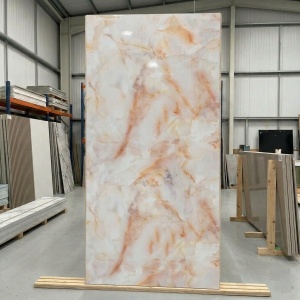 Placă Decorativă Model Rose Onyx Pearl cu Dublu Click 2.80m