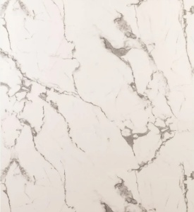 Placă PVC Decorativă Model Carrara White 2.4 m x 1.22 m Grosime 2.5 mm - Img 3