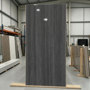 Placă Decorativă Model Charcoal Oak Wood cu Dublu Click 2.80m