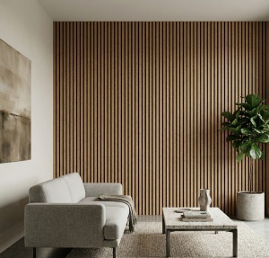 Riflaj Premium MDF Stejar Golden Oak Luxury 2.8m X 0.60m X 13 mm - Img 2