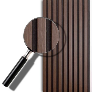 Riflaj Premium MDF Wenge Elegance 2.8m x 0.60m x 13 mm - Img 3