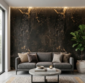 Placă PVC Decorativă Model Magma Earth 1.22 x 2.4 m Grosime 2.5 mm - Img 2