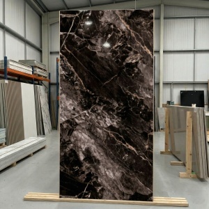 Placă PVC Decorativă Model Emperador Night 1.22 x 2.4 m Grosime 2.5 mm