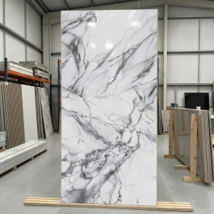 Placă PVC Decorativă Model Silver Forest 2.44m x 1.22m