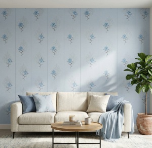 Placă Decorativă Model Floral Vintage cu Dublu Click 2.80m - Img 2
