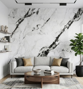 Placă PVC Decorativă Model Arabescato Vagli 1.22 x 2.4 m Grosime 2.5 mm - Img 2