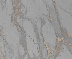 Placă Decorativă Model Marmură Silver Gold cu Dublu Click 2.80m - Img 3
